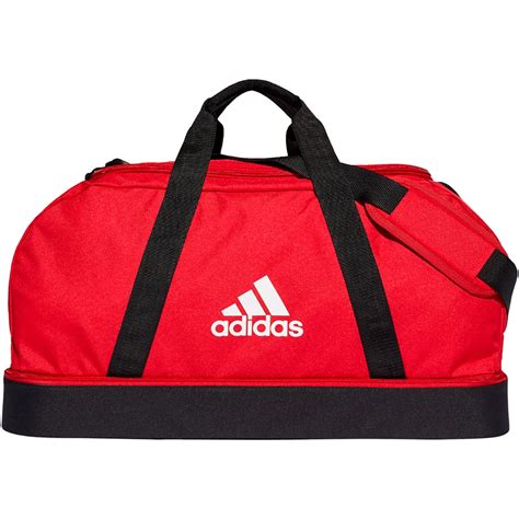 home fußballtaschen adidas tiro trainingstasche mit bodenfach m power red-weiß|adidas Tiro League Duffelbag M .